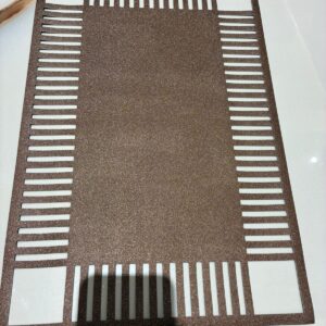 brown mat finish table mat Set of 6