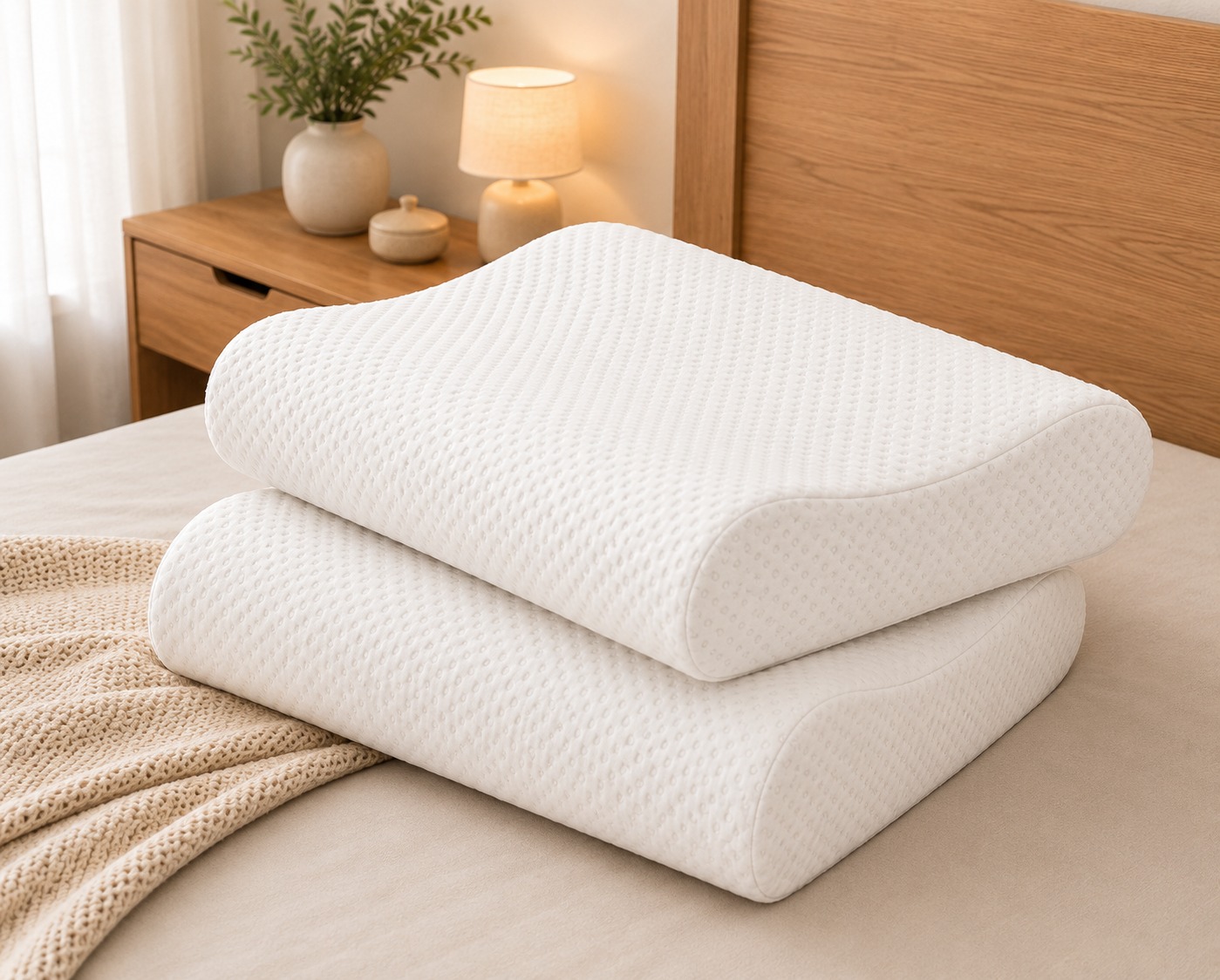 crownvere cervical pillow
