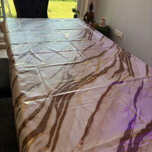 Premium Marble Dining Table Mat | Luxury Waterproof