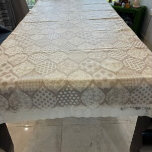 Premium Geometric Dining Table Mat | Luxury Waterproof