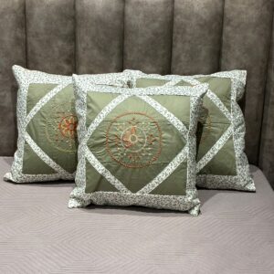 Premium Embroidered Cushion Covers for Elegant Home Décor – Crownvere