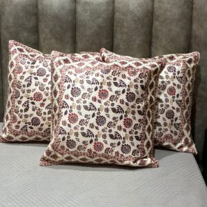 Premium Floral Printed Cushion Covers 16x16 – Elegant Home Décor by Crownvere